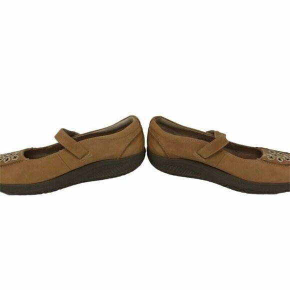 Skechers Shape Ups Mary Jane Shoes Brown 7.5 - Picture 4 of 10